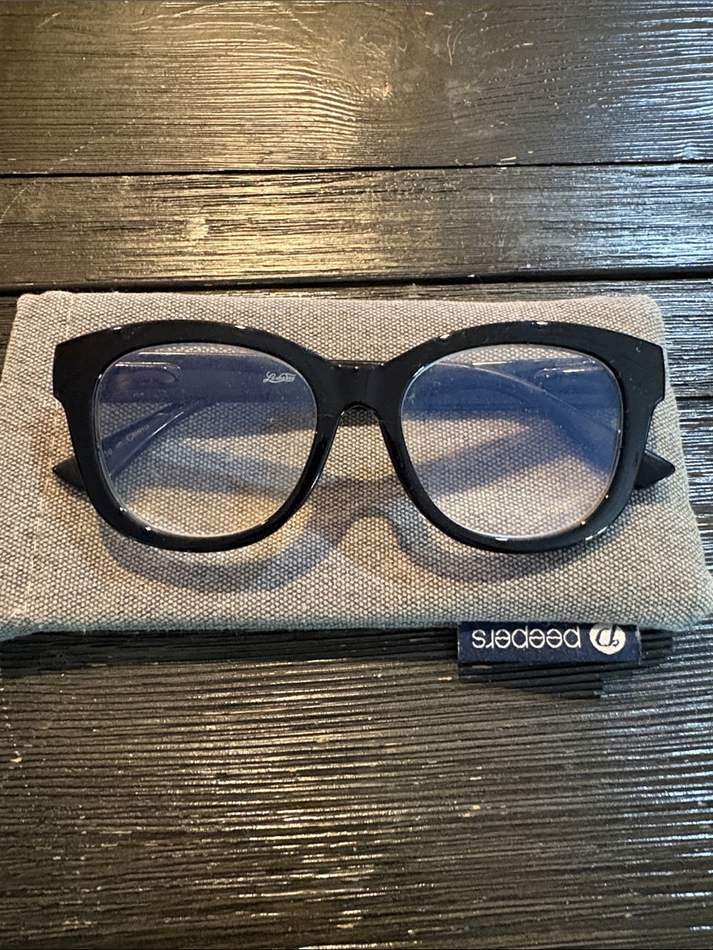 Black Blue-Light Blocking Women's Glasses by